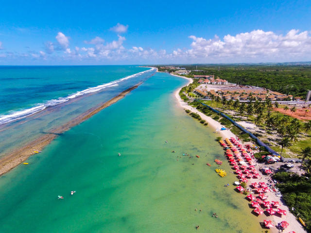 Praia de Muro Alto, Porto de Galinhas, Litoral Sul, Pernambuco © Cléferson Comarela/CC, ilustração Praia de Muro Alto, Porto de Galinhas, Litoral Sul, Pernambuco © Cléferson Comarela/CC, ilustração