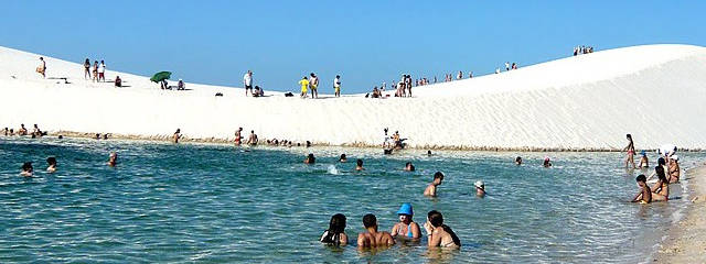 Playa Lençóis Maranhenses en Playas de Brasil